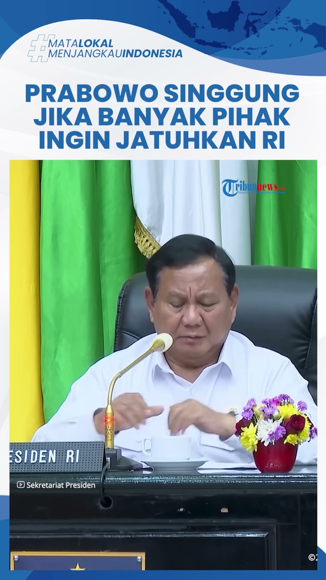 Prabowo Blak-blakan Ada Pihak Senang hingga Berkehendak Menteri Kabinet Merah Putih Terpecah Belah