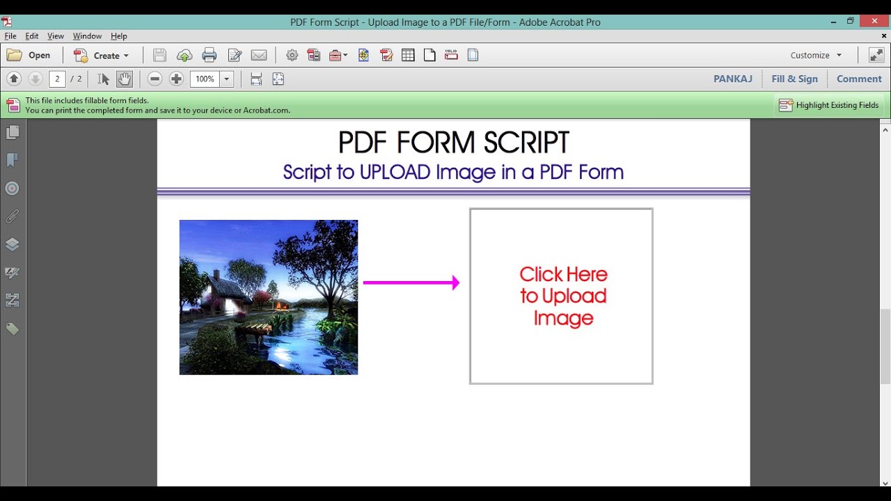 Pdf scripting. Adobe script.