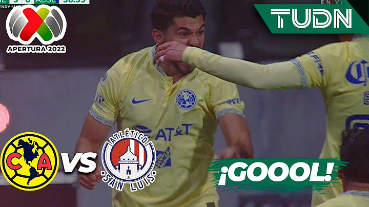 ¡Bella combinación! Henry concreta | América 3-0 Atl San Luis | Liga Mx Apertura 22 -J13 | TUDN