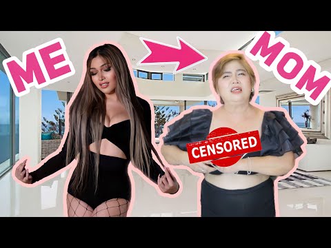 TRANSGENDER SWAPS OUTFITS WITH CONSERVATIVE MOM! MAY LUMABAS!!