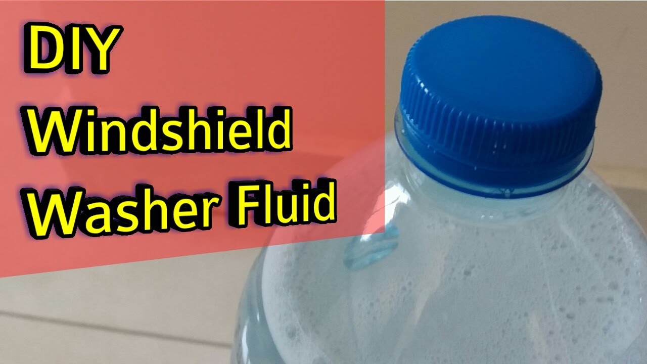 (REVISED) making LOW COST windshield wiper fluid 