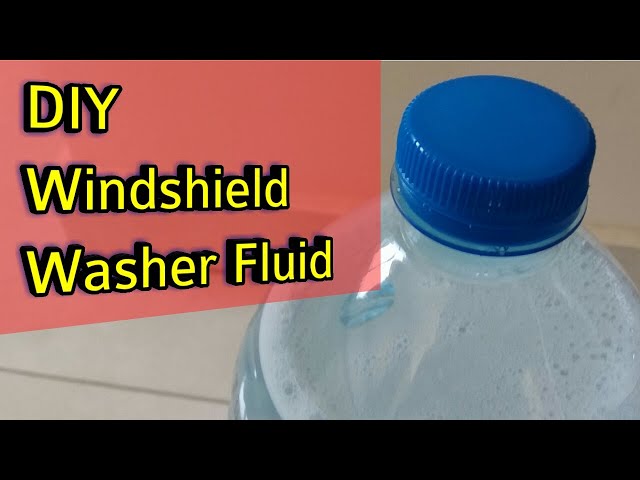 Homemade Windshield Washer Fluid - One Hundred Dollars a Month