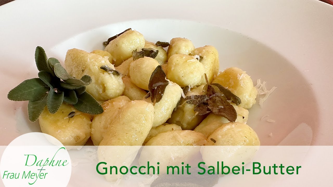 Gnocchi mit Salbei-Butter #salbei #sage #gnocchi