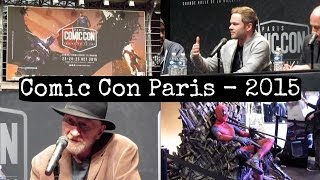Comic Con Paris 2015 - Cosplay, Star Wars, Shawn Ashmore & Frank Miller