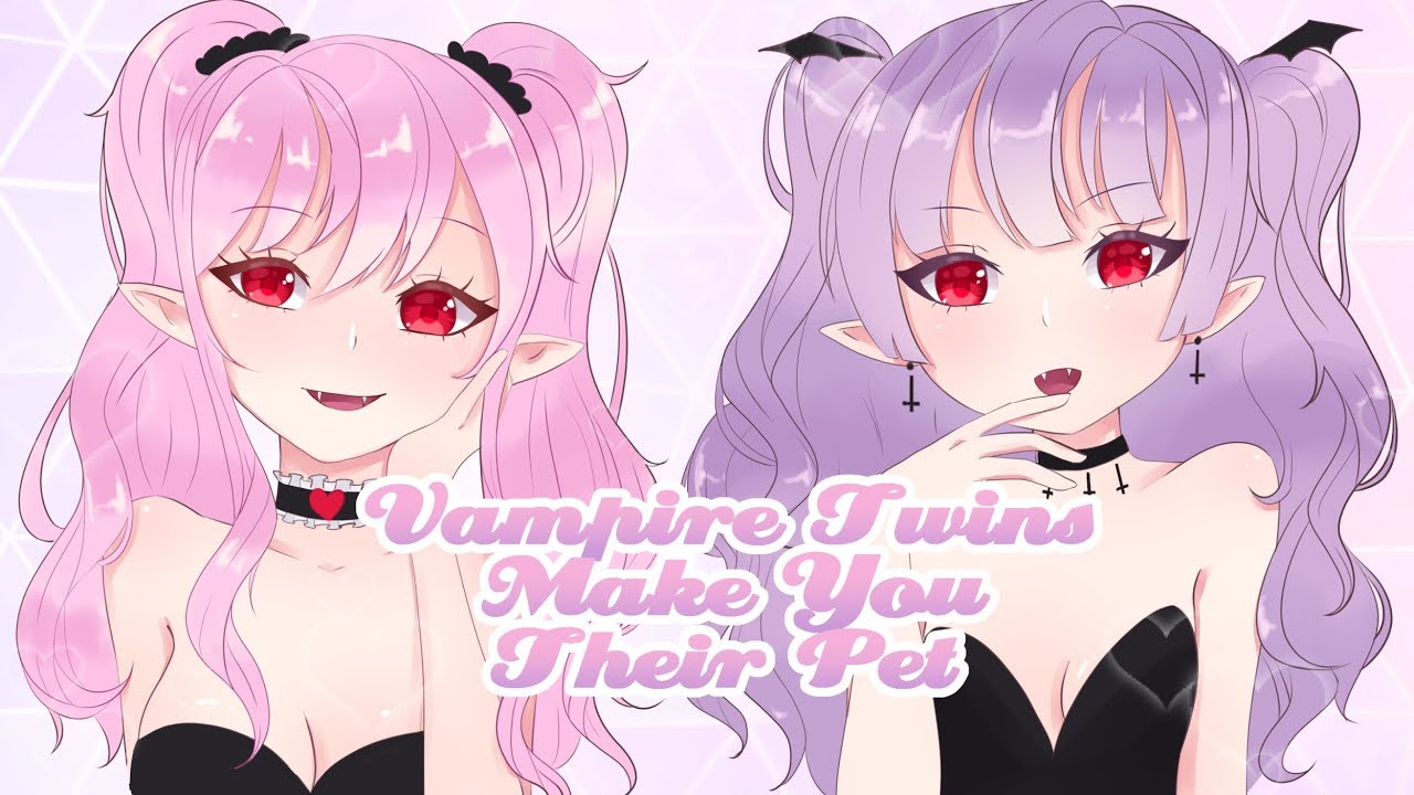💕 Twin Vampires Make You Their Pet (ft. vividlyASMR) 🦇 [ASMR/Roleplay]