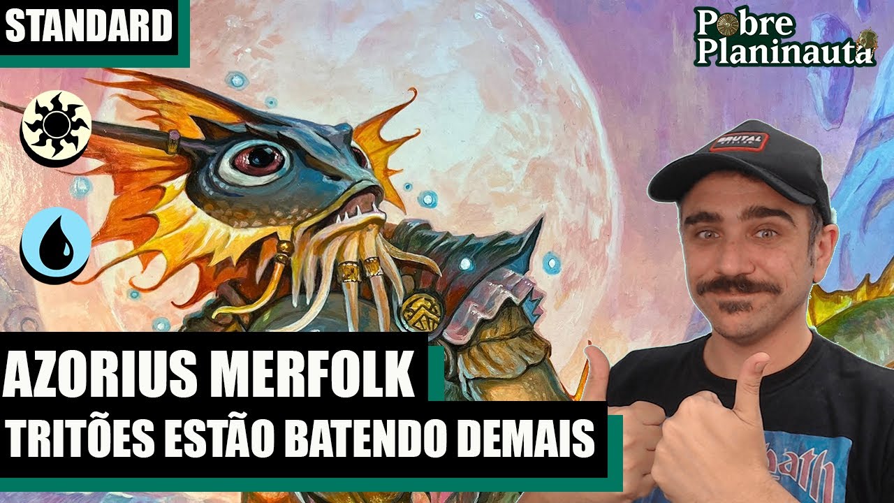 A ONDA INTERMINÁVEL DE TRITÕES DE LORWYN - AZORIUS MEFOLK AGGRO - MTG STANDARD ECL