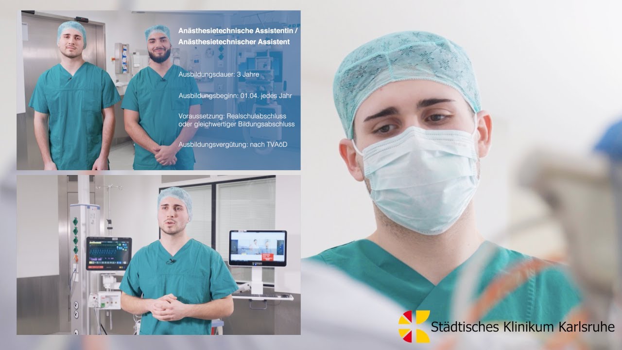 Mach deine Ausbildung zur/zum Anästhesietechnische Assistenz (ATA) am Klinikum Karlsruhe!