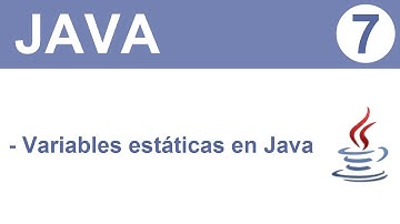 Video #7 - Variables estáticas en Java