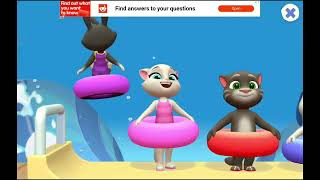MY TALKING TOM FRIENDS 2 E4 S1 the beach water park screenshot 1