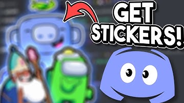 How to UNLOCK exclusive DISCORD STICKERS!