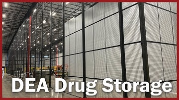 WireCrafters DEA Drug Storage Cages