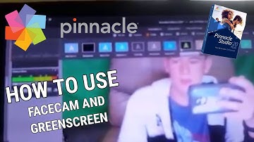 How to use Facecam and Greenscreen in Pinnacle Studio