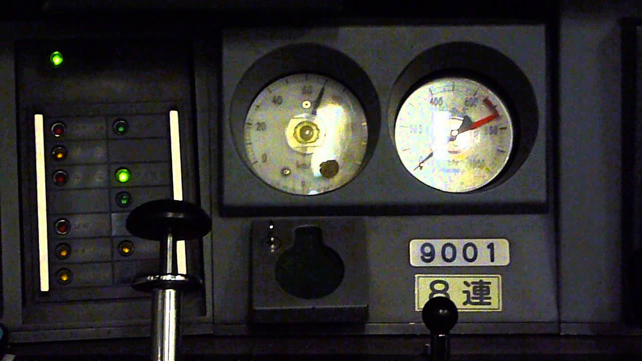 京阪 鉄道部品 速度計 京阪9000系の速度計を見る - YouTube