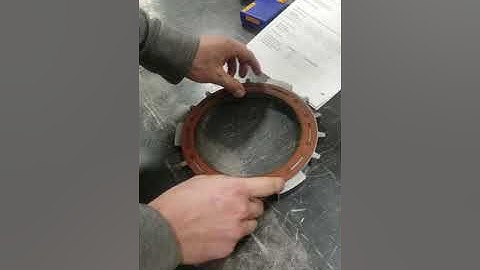 C3 Clutch Friction Plate Inspection