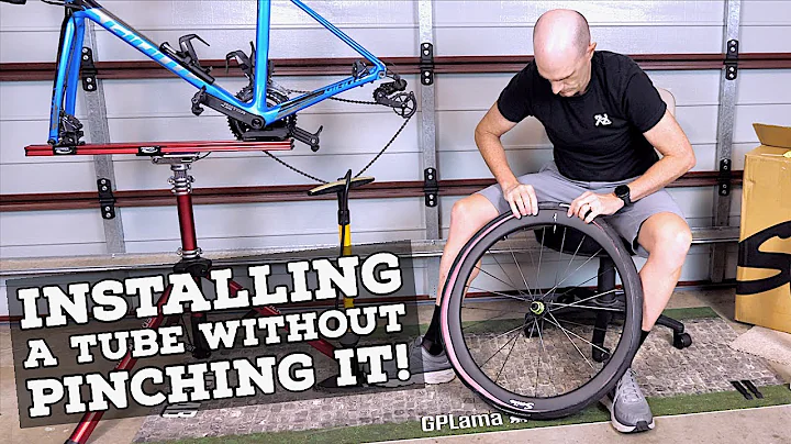 Installing a Road Bicycle Tube Without PINCHING IT!