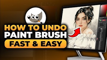 GIMP How To Undo Paint Brush (100% WORKS) | FAST & EASY | NO Yapping, To The Point!
