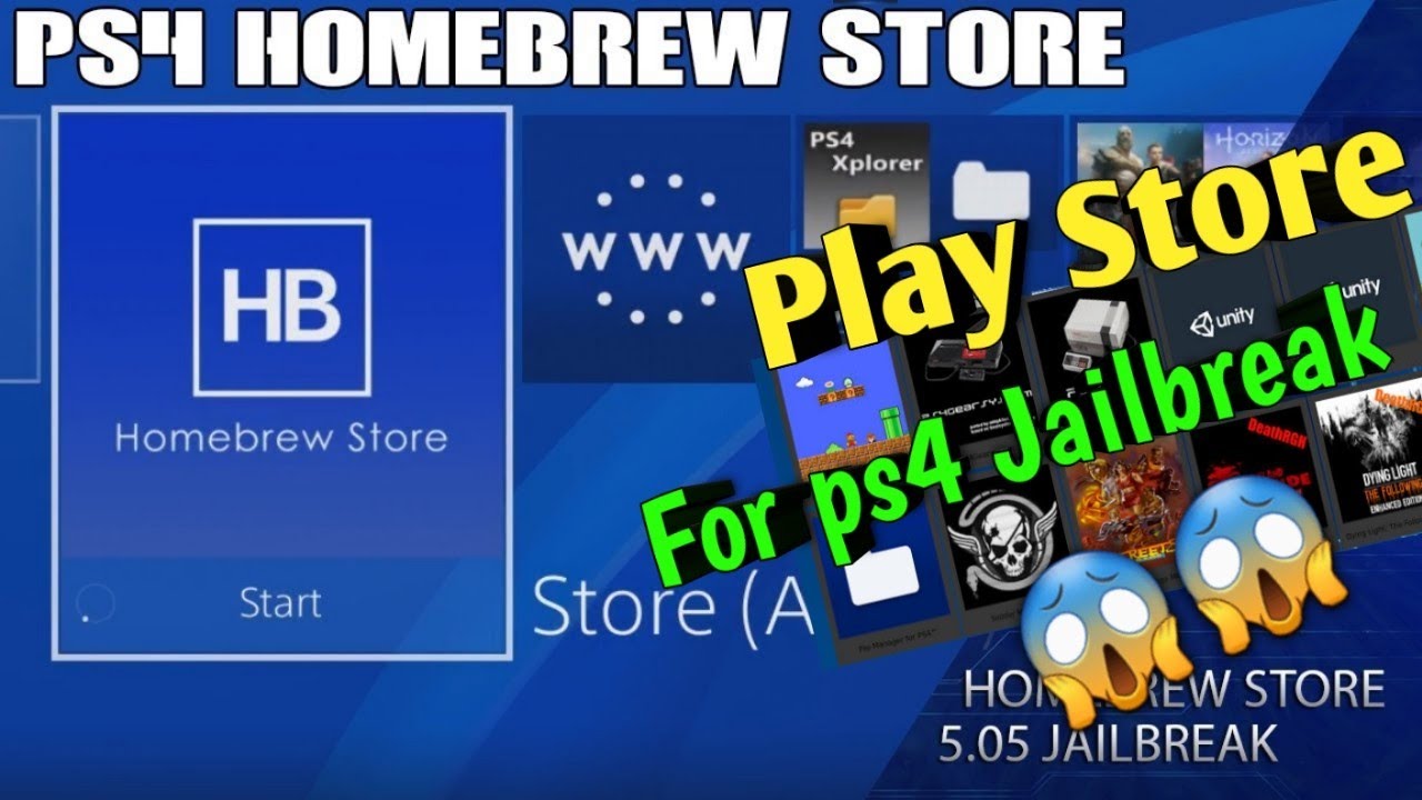 Homebrew store. Ps4 homebrew.