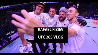 Rafael Fiziev - UFC 265 vlog (ENG subtitles)