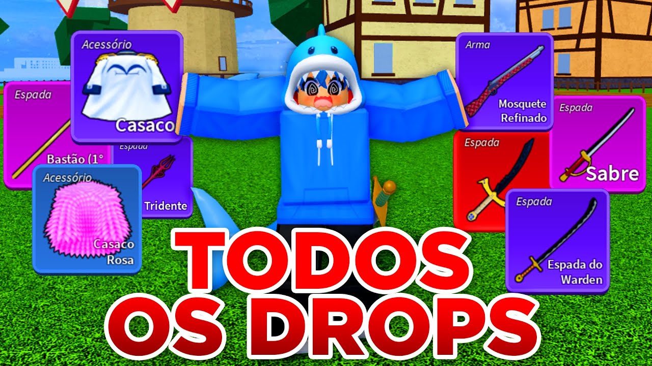 Descubra todos os Drops de Boss em Blox Fruits Sea 1: Tesouros Épicos  Esperam por Você! - Dluz Games