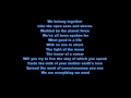Gavin DeGraw - We belong together lyrics