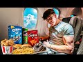 10,000 Calorie Challenge On A Plane