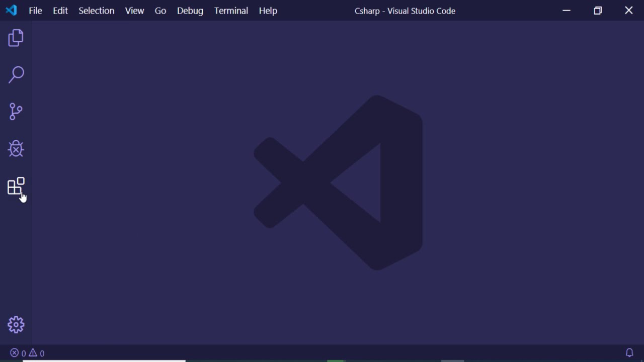 Creating your first program "Hello World"   C Sharp Visual Studio