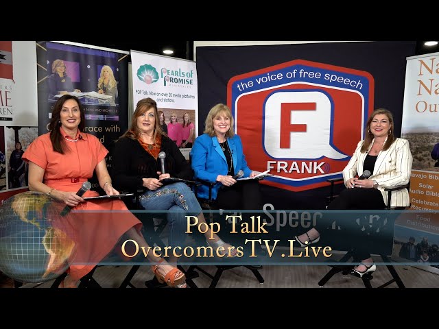 POP Talk Interview with Alexandra Boylan - #NRB2024 Overcomers.TV - FrankSpeech