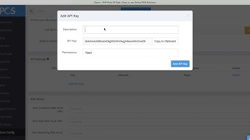 PHP Point Of Sale: Using API