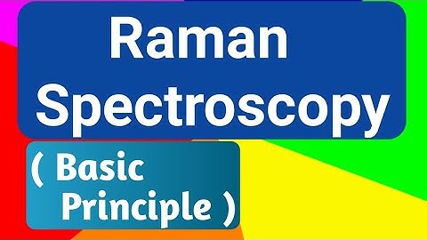 Raman Spectroscopy Part-1 # Molecular Spectroscopy # Mutual Exclusion Principle Spectroscopy Part-15