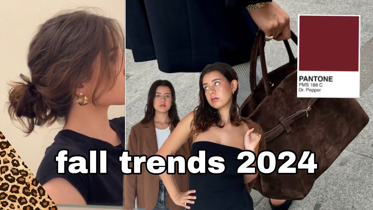 tendències tardor 2024 || com portar-les, trobar el teu estil & outfit inspo 👜🧥🍂🍄‍🟫
