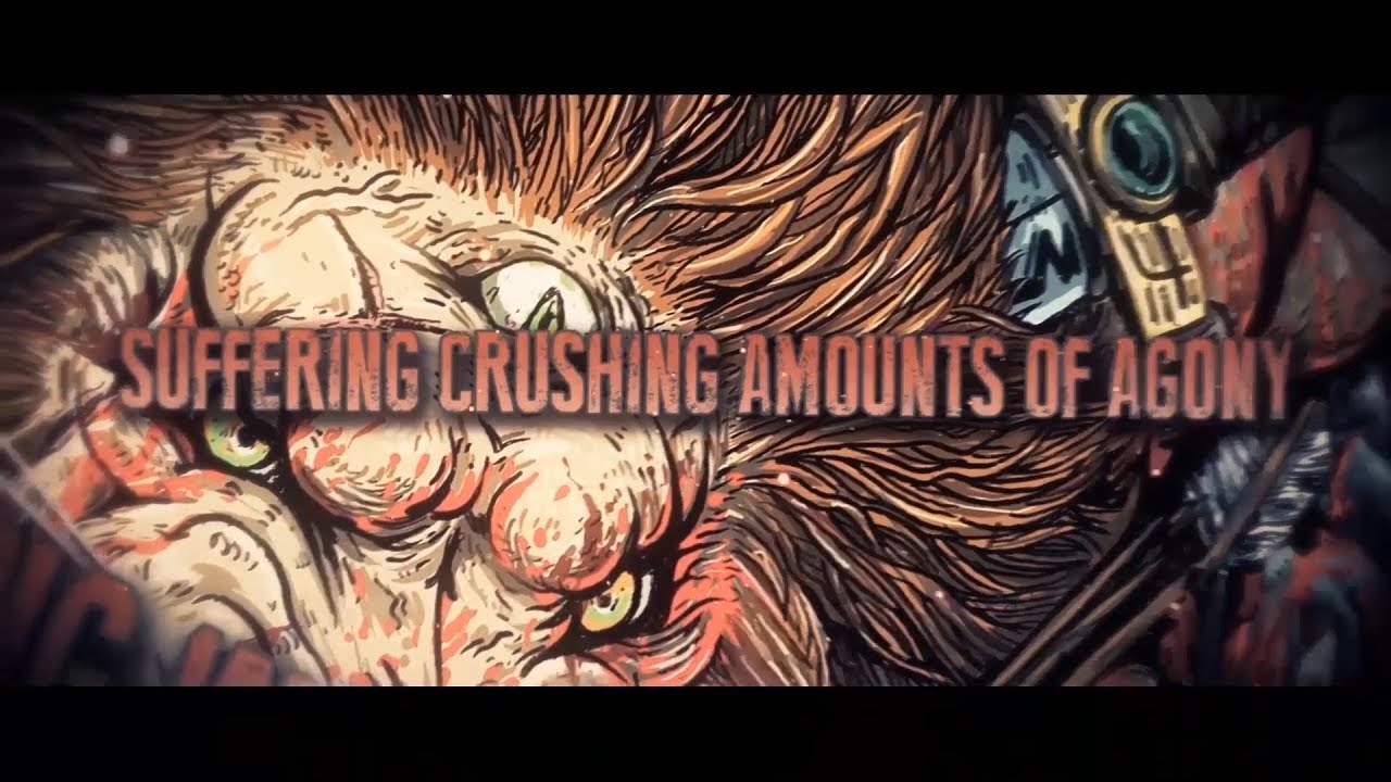 HATE DIPLOMACY - GASTROINTESTINAL TORMENT [OFFICIAL LYRIC VIDEO] (2018) SW EXCLUSIVE