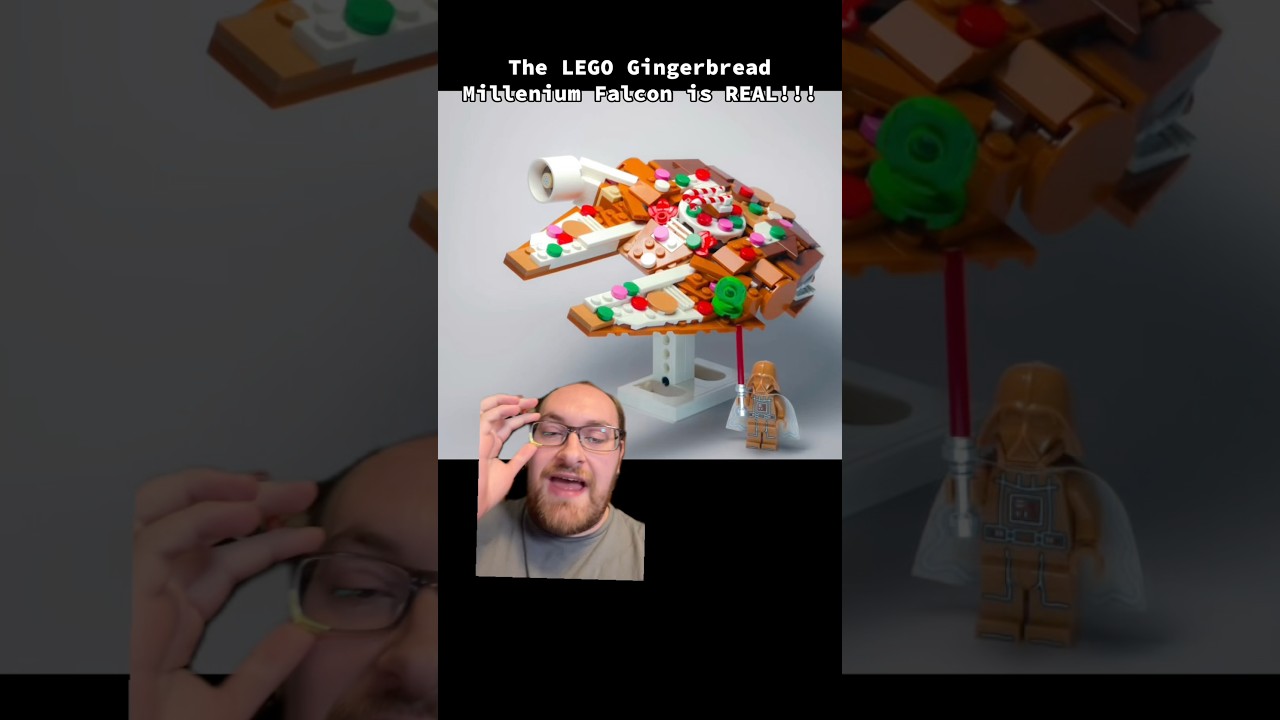 Эта альтернативная сборка LEGO Christmas Falcon — просто СУПЕР! 