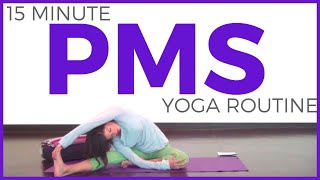 Yoga for Your Period | Yoga for PMS, cramps, bloating