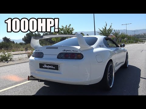 TOYOTA SUPRA MK4 SINGLE TURBO FROM HELL!