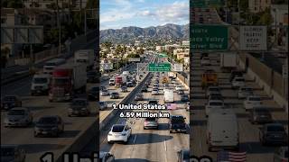 Top 10 Countries With The Largest Road Network In The World 🛣🌎 || EliteTop10