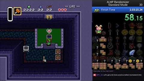ALttP Randomizer - Standard Race on SRL