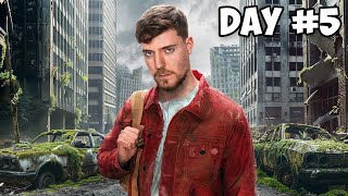 I Survived 7 Days In An Abandoned City @MrBeast mr beast