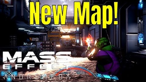 MASS EFFECT: ANDROMEDA - NEW MAP Gameplay! | Alternate Firebase Sandstorm | Multiplayer Gameplay