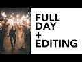 Wedding Photography - Behind the Scenes Wedding Day! (Incl Lightroom Editing)