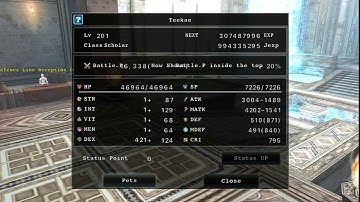 Why do I have 4.4k matk and heal 2.8k?