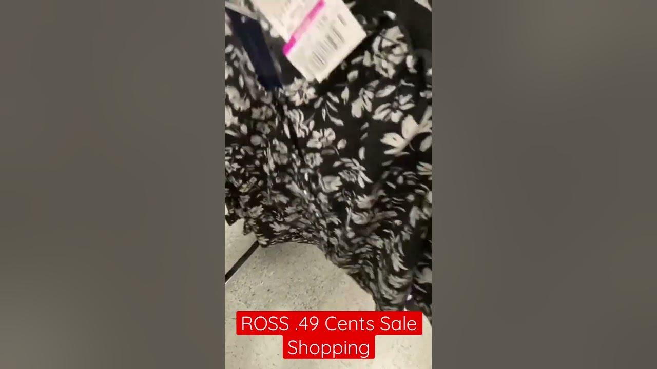 ROSS 49 CENT SALE 2023 ROSS DRESS FOR LESS SHOPPING FOR 49 CENT SALE AT ...