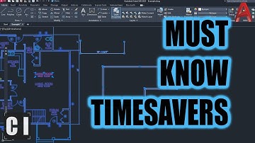 5 Must know AutoCAD Shortcuts & Time Saving Commands! AutoCAD Productivity Tips