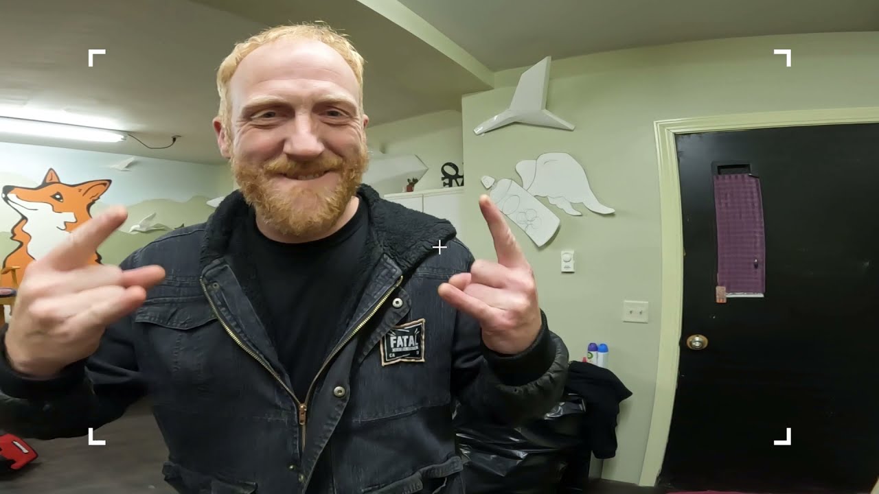 Jesse Barney gives sound treatment service for the new studio.