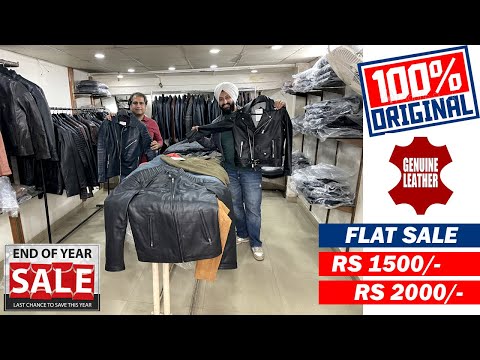 Original leather jackets || Flat sale || Rs 1500/- Rs 2000/- || Year end sale || For mens n