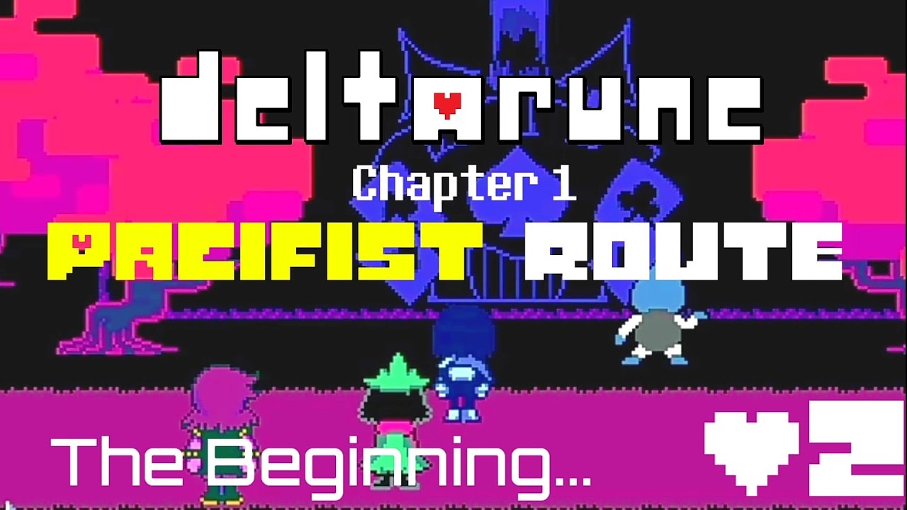 Deltarune Chapter 1: Pacifist Route Part 2 - Explorando o mundo das ...
