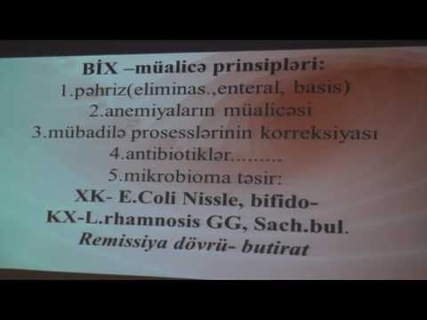 "Kron xəstəliyi və xoralı kolit" adlı elmi-təcrübi konfrans.II hissə