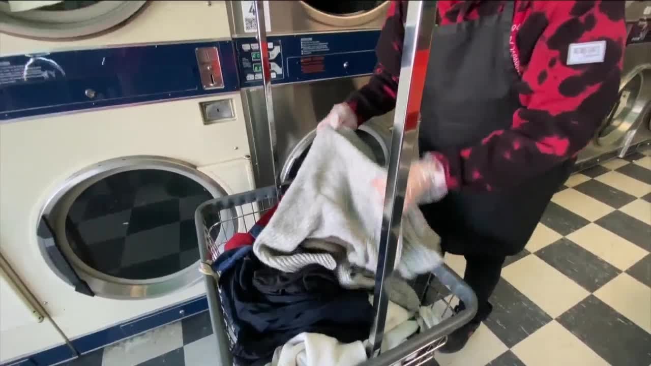 Denver laundromat covering cost of laundry to anyone struggling during pandemic YouTube