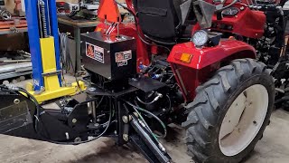 Jinma 254 Tractor Backhoe Installation