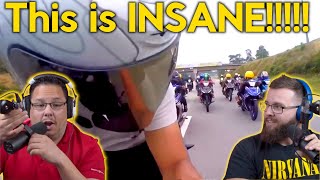 INSANE MALAYSIAN MOTORCYCLE STREET RACING! | Americans React