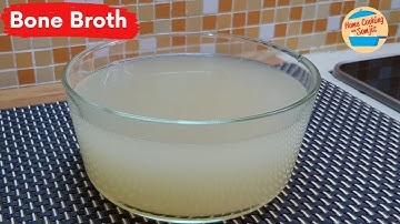 Bone Broth - Pork Broth | Pork Stock Recipe